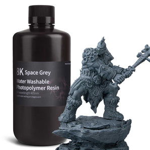 8K Water-washable Resin Grey 1KG