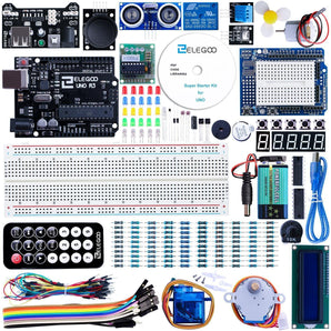 ELEGOO UNO R3 Super Starter Kit Compatible with Arduino IDE Arduino STEM Kits elegoo-shop