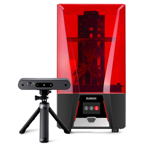 POP 3 3D Scanner +Saturn 2 8K 3D Printer